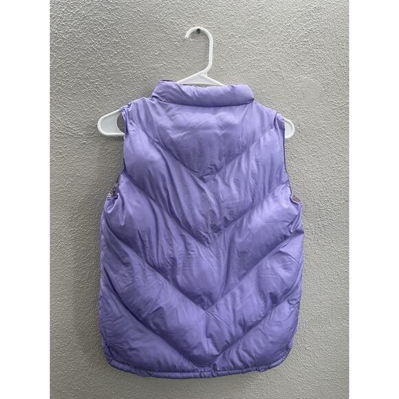 Girl Connection Childrens Girls Vest Size Large Puffer Reversible Zip Up Y2K - Picture 5 of 10